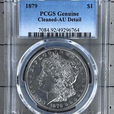 1879 Morgan Silver Dollar (No Mint Mark)