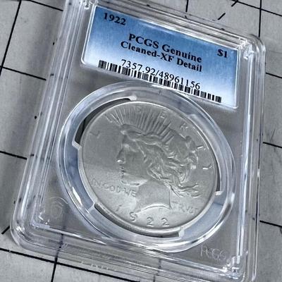 1922 Peace Dollar