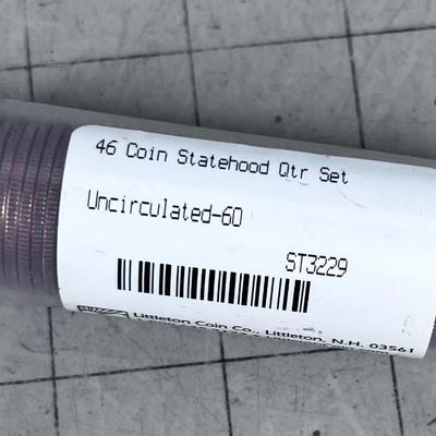 46 Coin STATEHOOD Quarter, Uncirculated