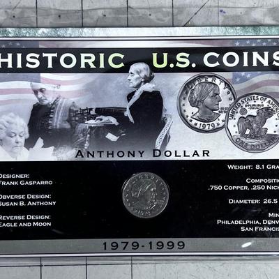 Historic U.S. Coins Susan B. Anthony Dollars 1979