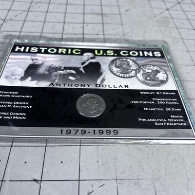 Historic U.S. Coins Susan B. Anthony Dollars 1979