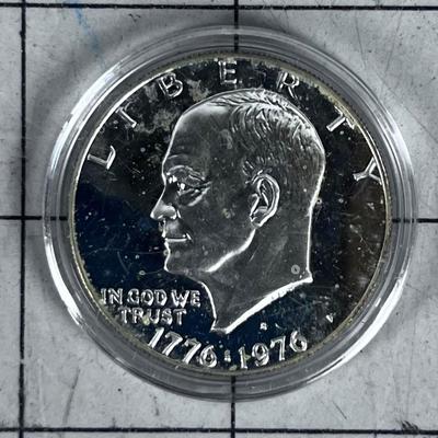 1976 Eisenhower Silver Dollar