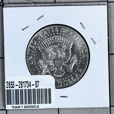 1965 Kennedy 40% Silver Half Dollar