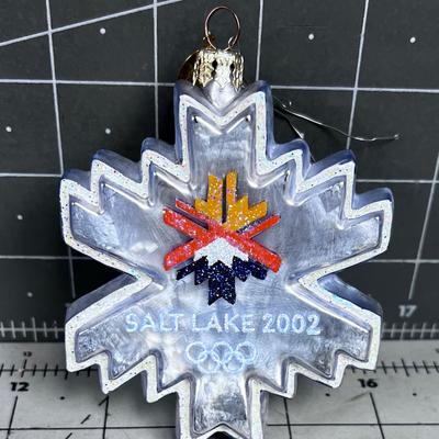 2002 Christopher Radko Olympic Ornament 