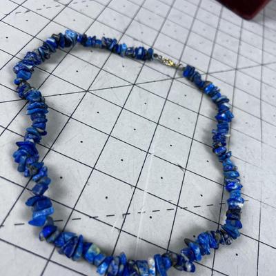 Blue Soda Light Necklace.