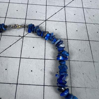 Blue Soda Light Necklace.