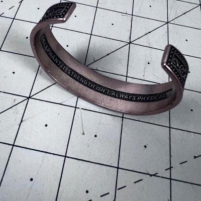 Alex & Annie Copper Elephant Bracelet