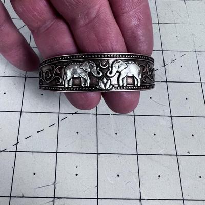 Alex & Annie Copper Elephant Bracelet