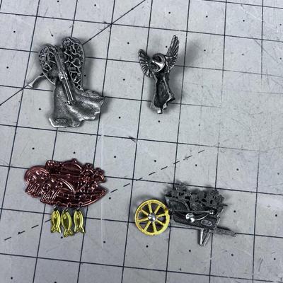 4 Pins Angels and Noah Arc etc. 