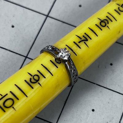 Small Faceted Cut Stone NOT SURE WHAT! Princess CUT 