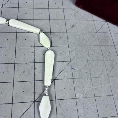 BONE Necklace, Interesting! 