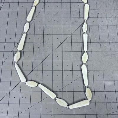 BONE Necklace, Interesting! 