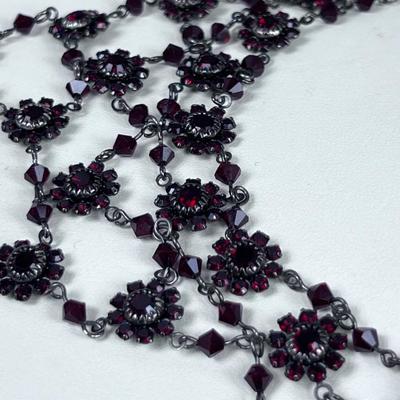 Austrian Crystal Choker Necklace