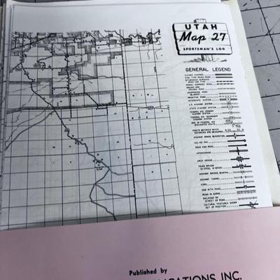 UTAH Sportsman's Log, Detailed Map Set