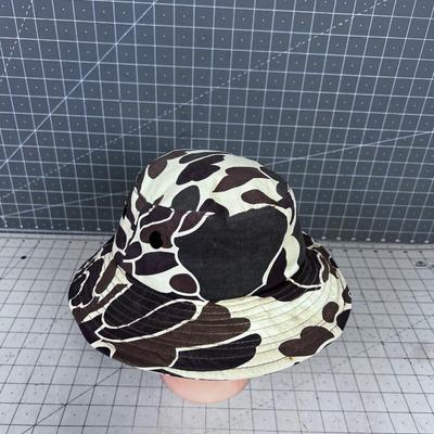 Vintage Frog Skin Hunting Hat 