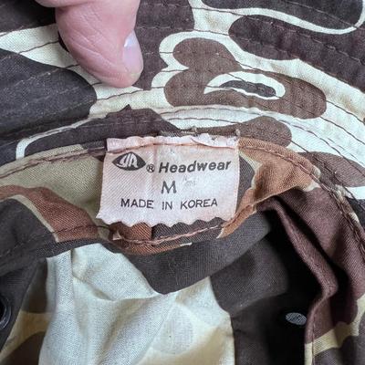 Vintage Frog Skin Hunting Hat 