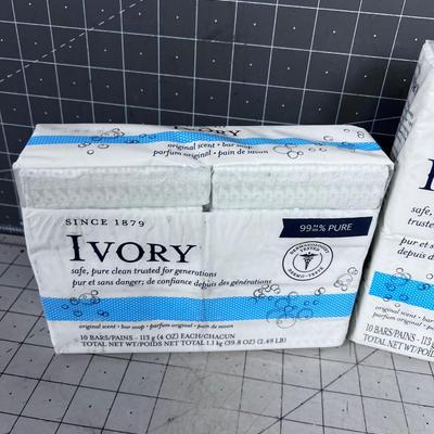 20 Bars of NEW Ivory Soap Sealed