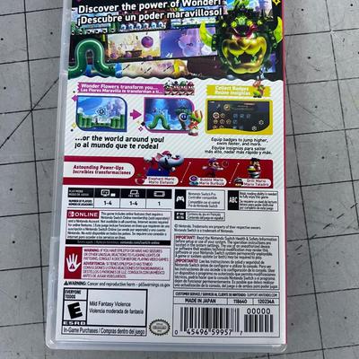 Super Mario Brothers WONDER Nintendo 