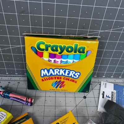 Crayons and Colored Pencils 
