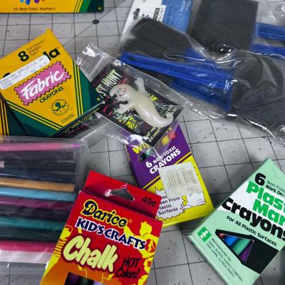 Crayons and Colored Pencils 