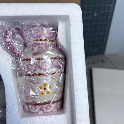 TEMPTATIONS Oil & Vinegar Caddy with Salt & Pepper