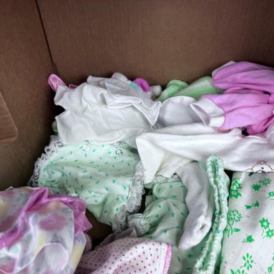 Box Full of Doll Clothes 