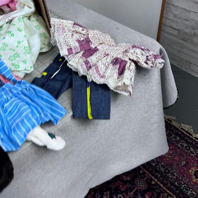 Box Full of Doll Clothes 