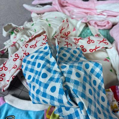 Box Full of Doll Clothes 
