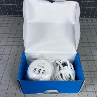 ANKER Fast Charge Power Port, Like New in Open Box.