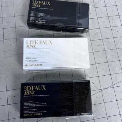 (3) LILLY LASH NEW in the Box