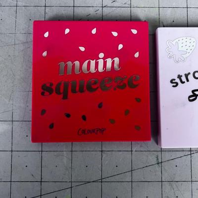 Color Pop Lip: Main Squeeze and Strawberry Shake 