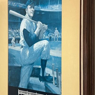 Mickey Mantle NO. 7 Yankees Wall Art