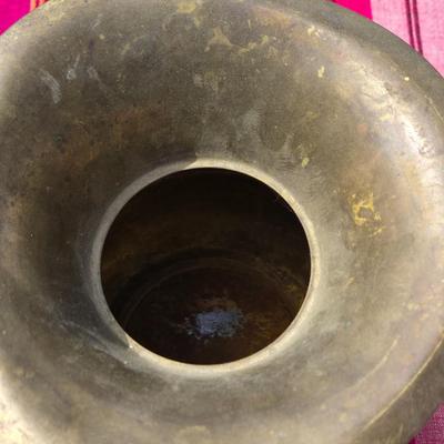 Antique/Vintage Brass Spittoon 'Brass Ass of Cripple Creek'