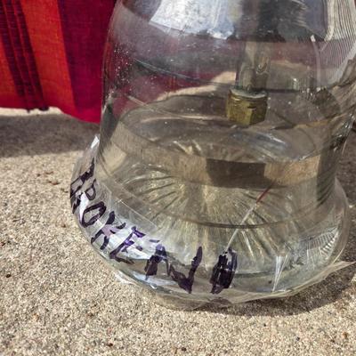 Vintage Glass & Metal Hookah