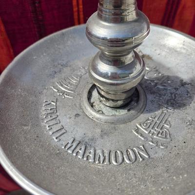 Vintage Glass & Metal Hookah