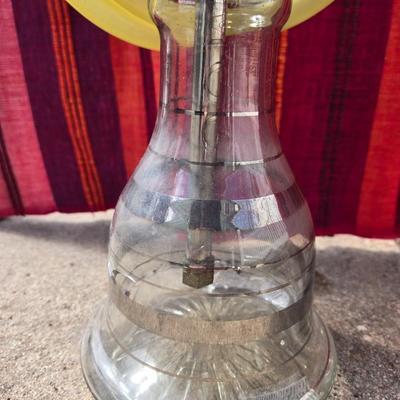 Vintage Glass & Metal Hookah