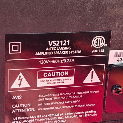 Altec Lansing Subwoofer