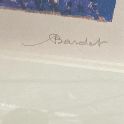 Signed and Numbered Andre Bardet "Aux Baleare"?? 173/350