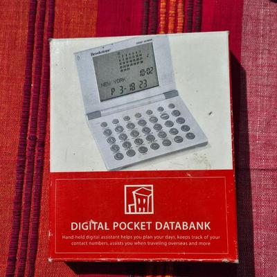 Digital Pocket Databank and Clip on Light