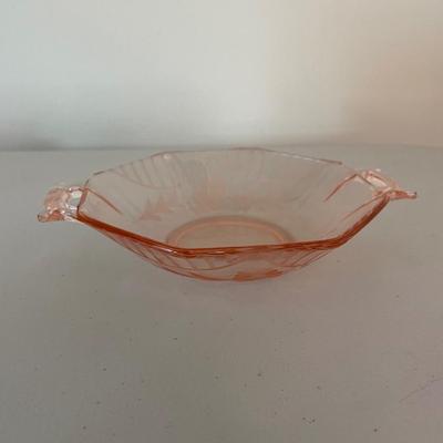 Lot of Vintage Pink Depression Glassware
