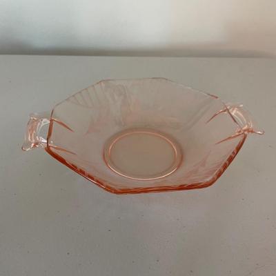 Lot of Vintage Pink Depression Glassware