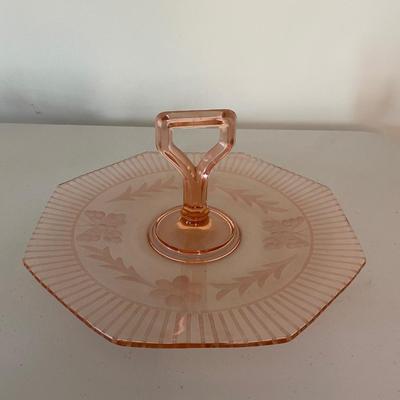 Lot of Vintage Pink Depression Glassware