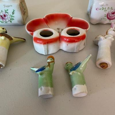 Lot of Vintage Salt and Pepper Shakers