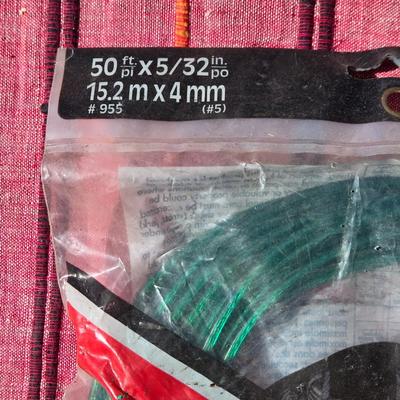 New in Package Vinyl Coated Wire 50 ft.