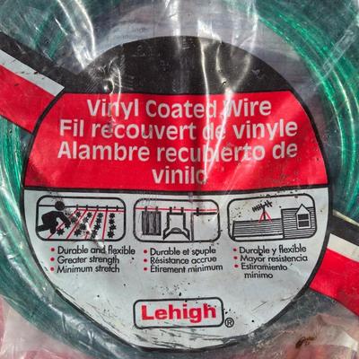 New in Package Vinyl Coated Wire 50 ft.