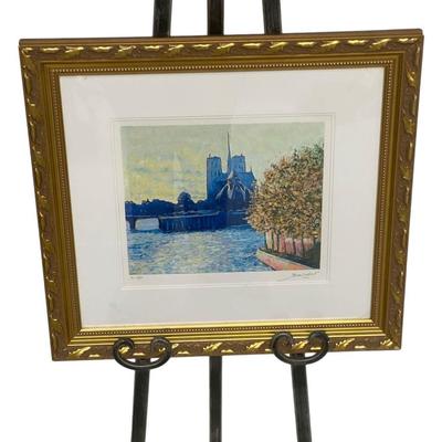 Signed and Numbered Andre Bardet "Notre Dame"?? 41/50