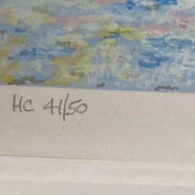 Signed and Numbered Andre Bardet "Notre Dame"?? 41/50