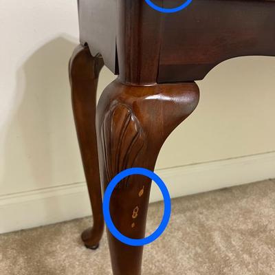 Dark Cherry Sofa Table~ Read Details
