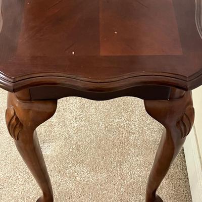 Dark Cherry Sofa Table~ Read Details