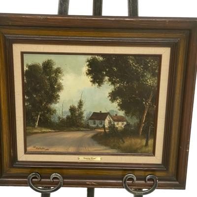 W. Palluth "Country Road" Art
